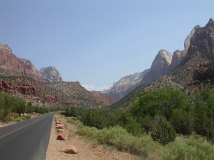 op weg naar Zion National Park | Springdale